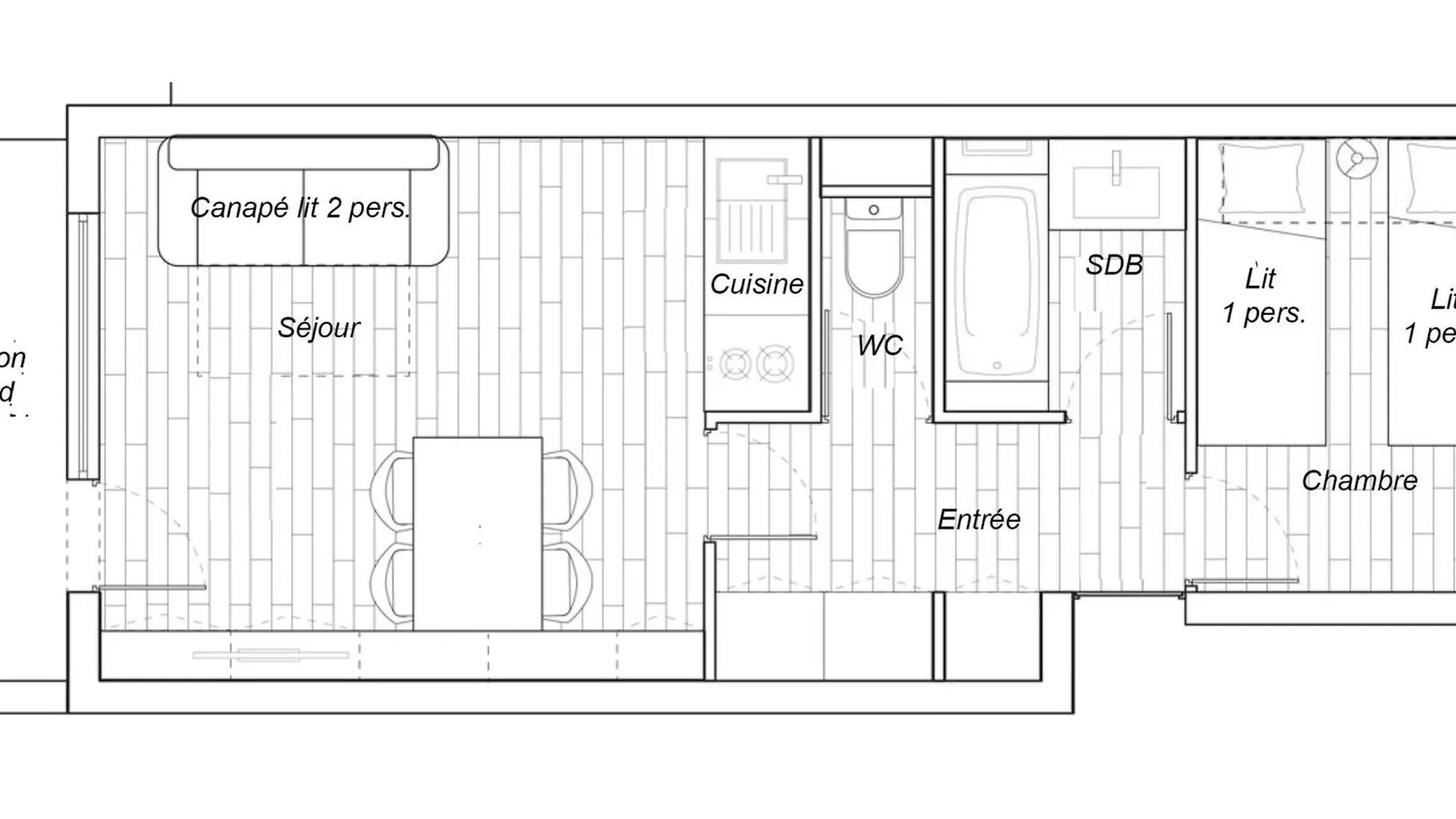 Charmant 2P Renove, Acces Skis Aux Pieds, Meribel - Fr-1-182-238 Les Allues Apartment
